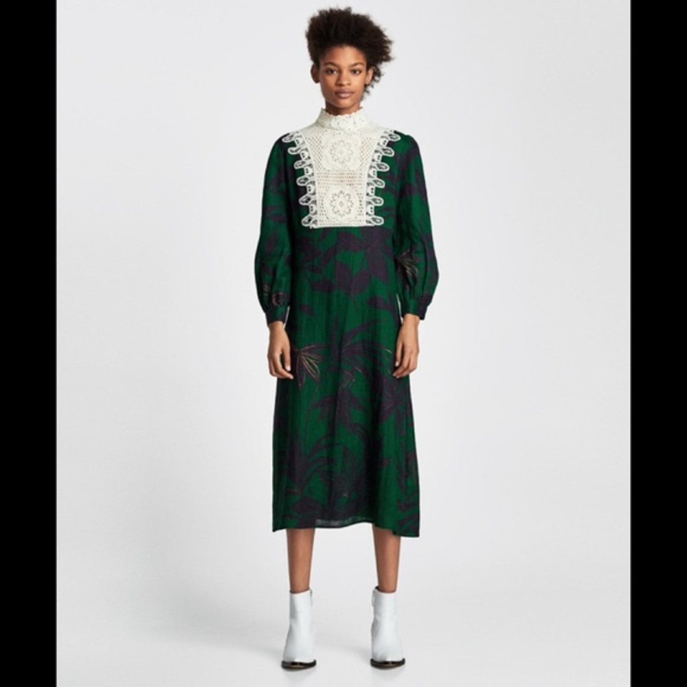 Zara linen dress